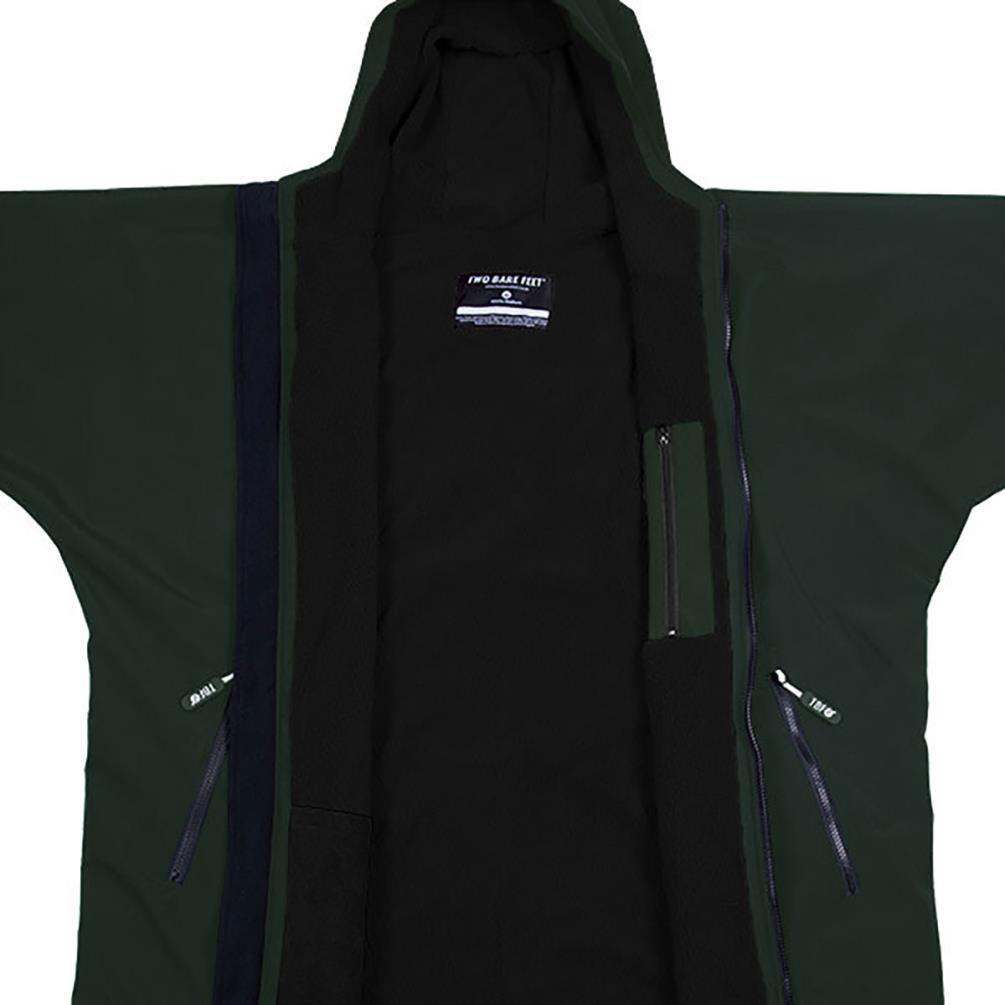 Two Bare Feet Kids Weatherproof Packable Changing Robe & Travel Bag - Khaki / Black Extra Image 2